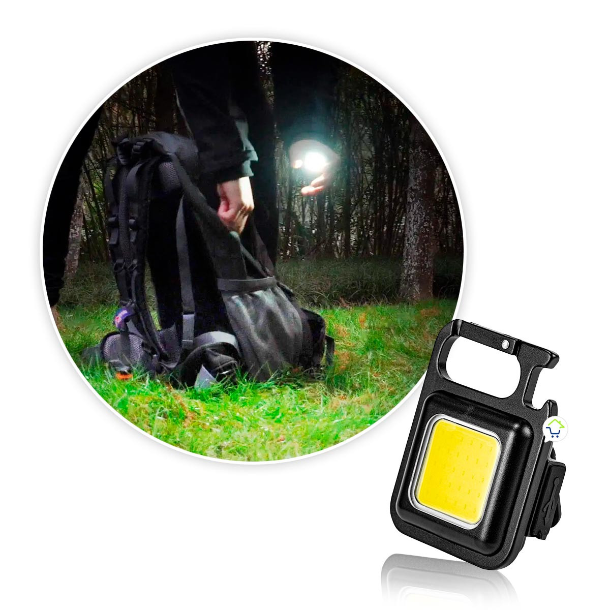 Mini Linterna Led Llavero Portatil C18